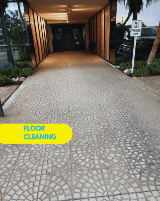 Industrial floor scrubbing and tile cleaning Sarasota